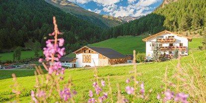 Pensionen - Umgebungsschwerpunkt: Berg - Italien - Der Biobauernhof Inner-Glieshof im wunderschönen Matschertal im Vinschgau-Südtirol - BIO-Bauernhof Inner-Glieshof