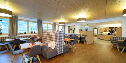 Pensionen - Umgebungsschwerpunkt: am Land - Frühstücksraum mit Panoramablick - Appartement-Pension Kendlbacher