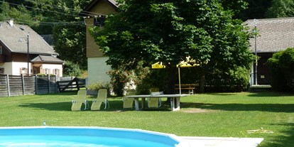 Pensionen - Pool - Garten mit Schwimmbad - Pension Appartements Kempenbruck