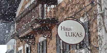 Pensionen - Art der Pension: Ferienwohnung - Tirol - Winter  - Haus Lukas 