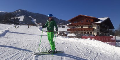Pensionen - Skilift - Steiermark - Direkt an der Piste, Blick auf die Hochwurzen - Hotel Pension Sporthof