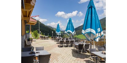 Pensionen - Balkon - Tiroler Unterland - Unsere Sonnen Terrasse  - Gasthof Schöntal