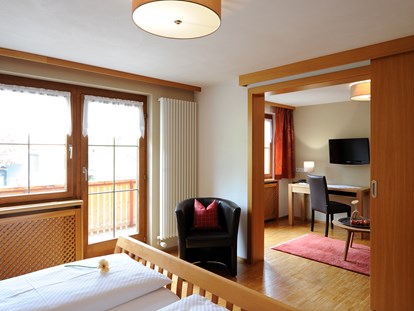 Pensionen - Restaurant - Zimmer Wollgras - mit Schiebetüre, auf Anfrage auch als Mehrbettzimmer buchbar - Wohlfühlhaus Evelin