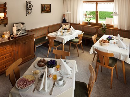 Pensionen - Umgebungsschwerpunkt: Fluss - Österreich - Frühstücksraum - Gästehaus Lässer