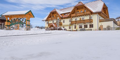 Pensionen - Garten - Steiermark - Den Winter genießen. - Alpengasthof Moser