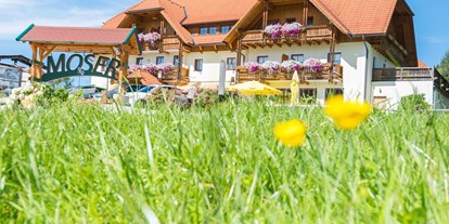 Pensionen - Garten - Steiermark - Der Alpengasthof Moser - Alpengasthof Moser