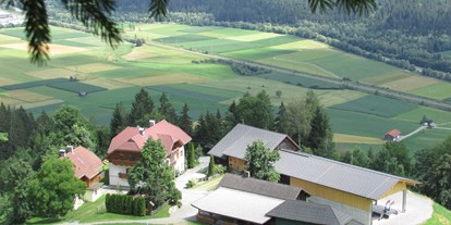 Pensionen - Umgebungsschwerpunkt: Fluss - Österreich - Blick auf die Waldpension Ranner - Waldpension Ranner