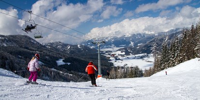 Pensionen - Umgebungsschwerpunkt: Strand - Skifahren im Familienskigebiet Weissensee - Pension Bergblick am Weissensee