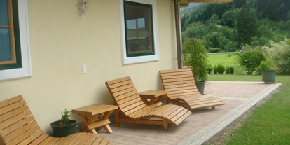 Pensionen - Art der Pension: Urlaub am Bauernhof - Salzburg - Reflexen im freien mit blick auf die Gerlosplatte - Obertrattenbachhof