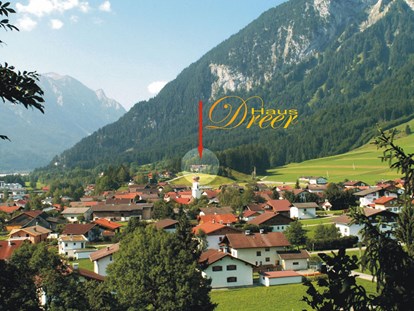 Pensionen - Umgebungsschwerpunkt: am Land - Tirol - unser Haus - KOMFORT-FEWO BERGWELT HAHNENKAMM   - Lechtal - So/Wi