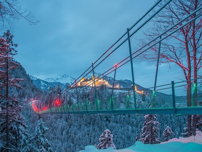 Pensionen - Umgebungsschwerpunkt: am Land - Tirol - Highline 179 Sommer und Winter - KOMFORT-FEWO BERGWELT HAHNENKAMM   - Lechtal - So/Wi