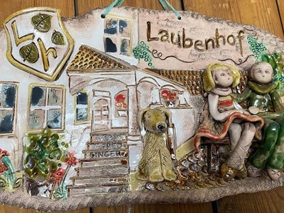 Pensionen - Fahrradverleih - Detail Laubenhof - Pension Laubenhof
