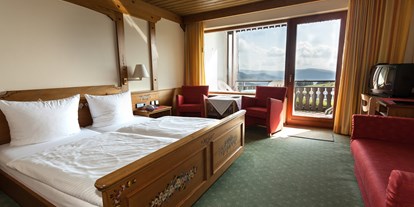 Pensionen - Balkon - Deutschland - Standard Doppelzimmer - Panorama Lodge Sonnenalm Hochschwarzwald