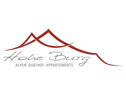 Pensionen - Garage für Zweiräder - Hohe Burg Logo - Alpengasthof Hohe Burg