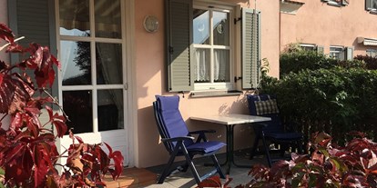 Pensionen - Bad Blumau - Ferienhaus mit südseitiger Terrasse - Ferienapartment  im Biodorf Bad Waltersdorf