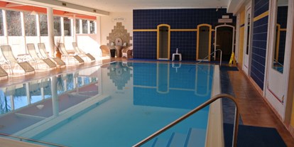 Pensionen - barrierefreie Zimmer - Österreich - Meerwasserpool im Hotel - Ferienapartment  im Biodorf Bad Waltersdorf