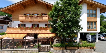 Pensionen - Umgebungsschwerpunkt: Fluss - Tirol - Außenansicht  - Cafe Pension Koller