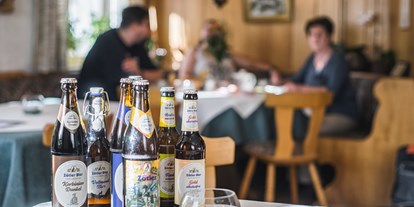 Pensionen - Balkon - Deutschland - Wir bieten Ihnen Getränke im Haus - z. B. von der regionalen Brauerei Zötler.  - Gästehaus Luitz-Kennerknecht